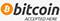 bitcoin accepted logo
